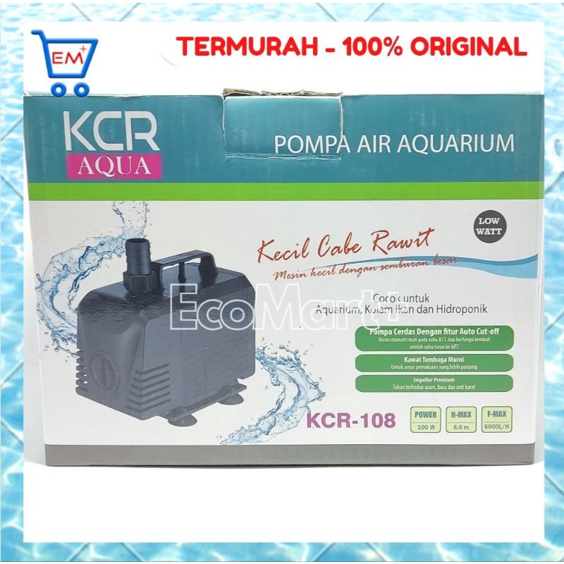 KCR 108  Pompa kolam ikan / water pump KCR Aqua