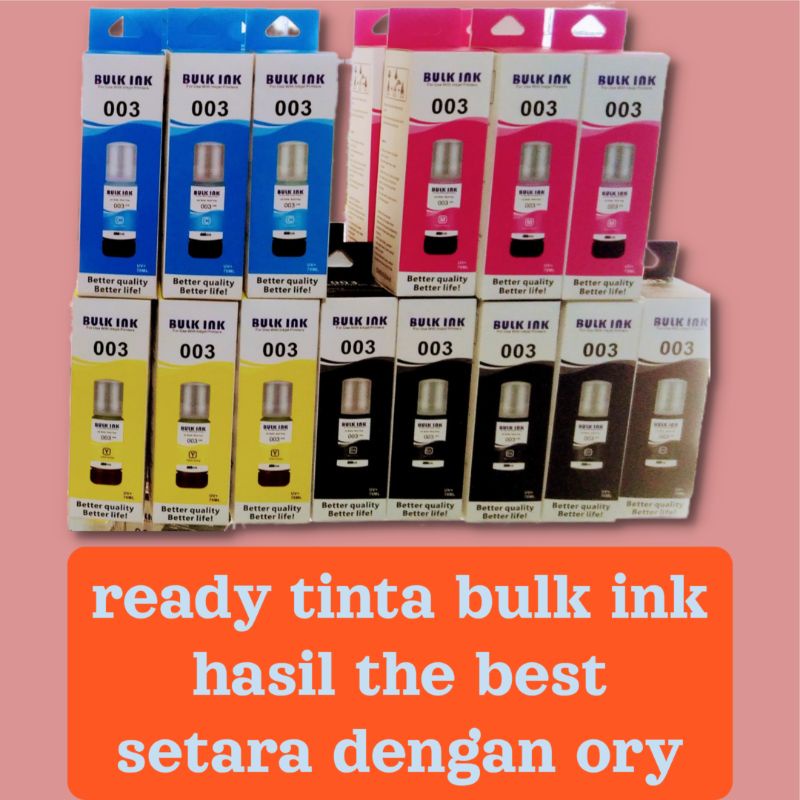 Tinta Epson 003 bulk ink
