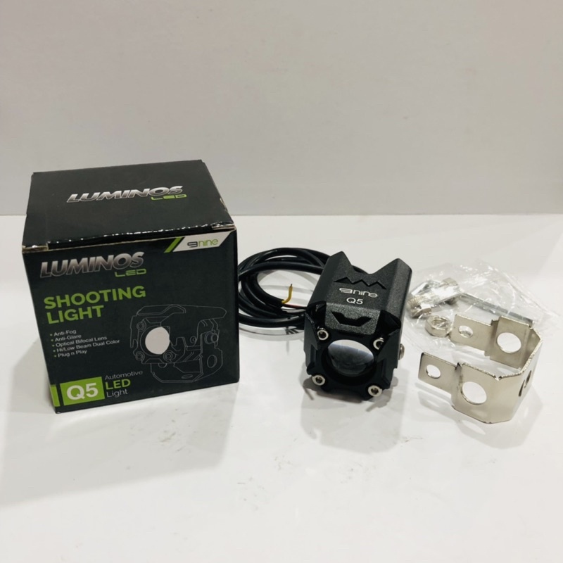 LAMPU LED TEMBAK SOROT LASER 2 WARNA ORIGINAL LUMINOS Q5