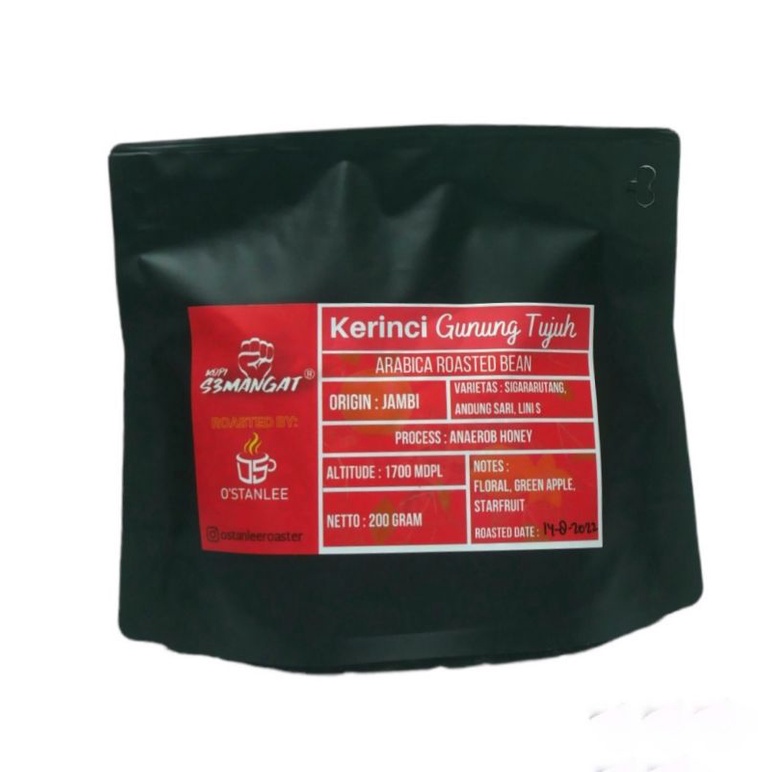 

Kopi Semangat Arabika Kerinci Anaerob 200gram