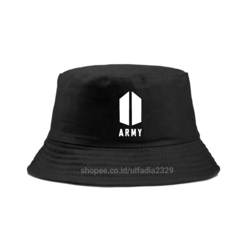 Topi BTS Army Bucket - Bucket Hat BTS Army