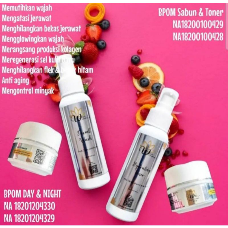 wsc organic cream paket cream viral bpom
