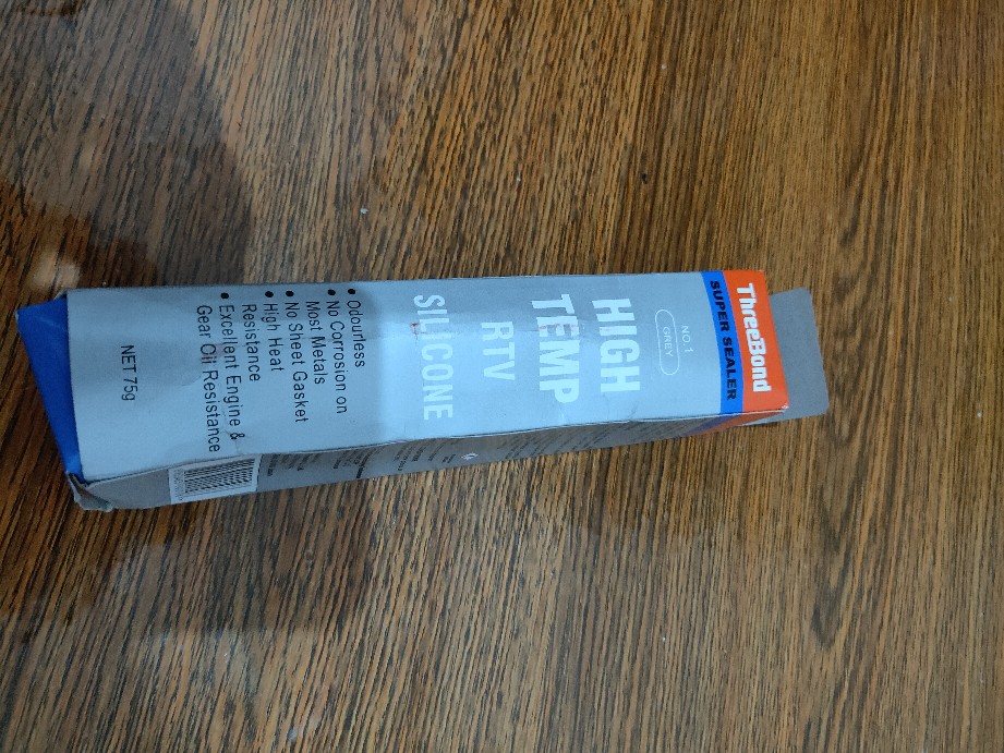 Lem Threebond Super Sealer No.1 Grey High Temp Rtv Silicone Net 75g