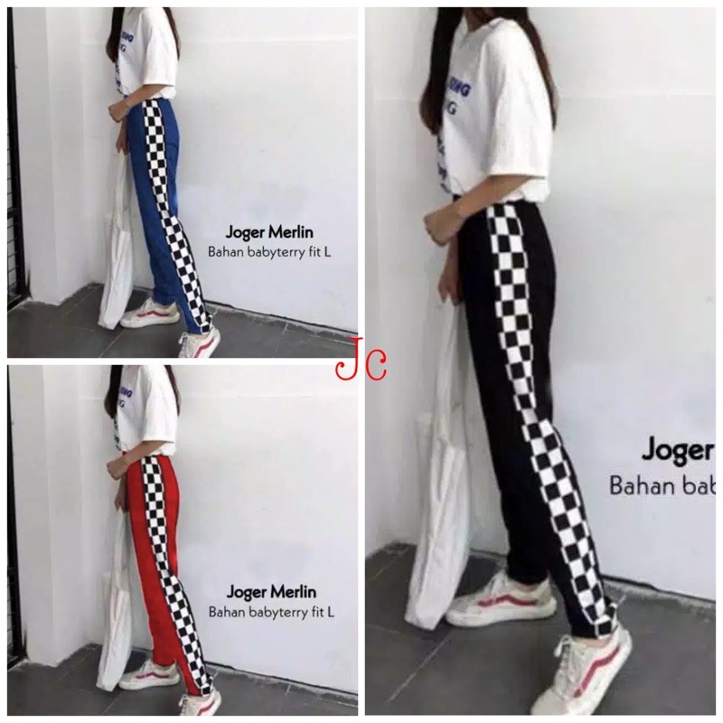 JCMP- Joger Merlin / Celana Jogger wanita terbaru / Celana Santai wanita