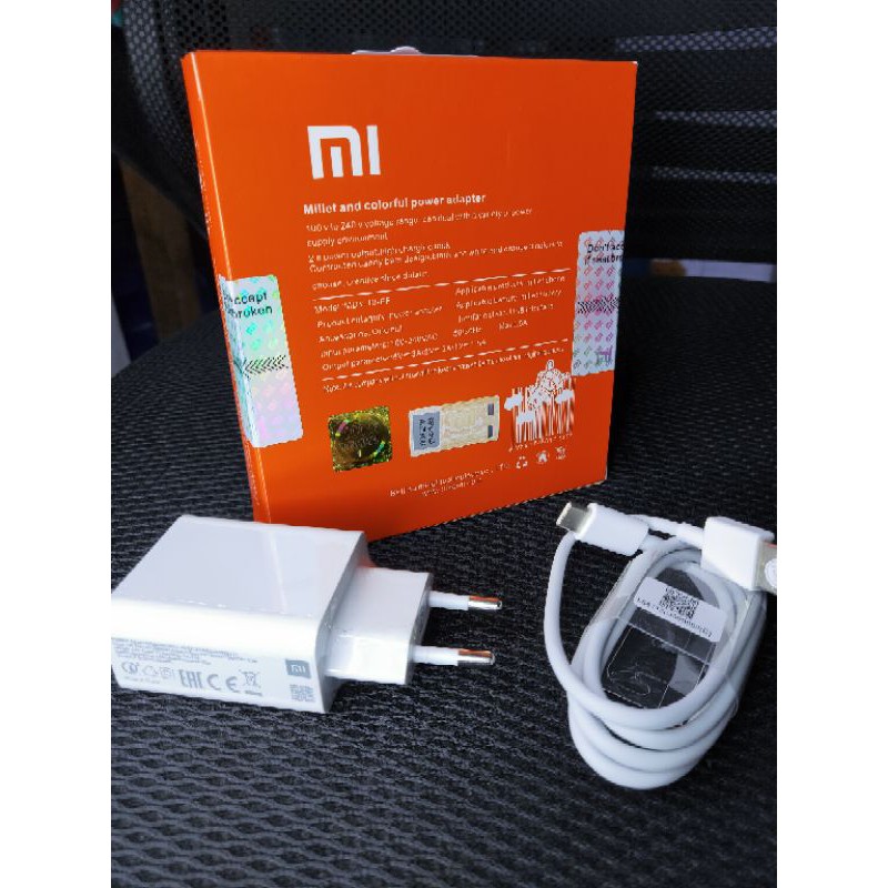 Charger Xiaomi Original 100% Tipe-C Fast Charging