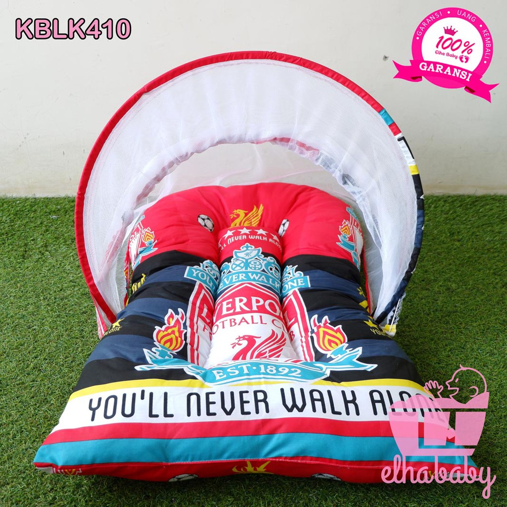 Kasur Bayi Lipat Kelambu Set Murah | Produk Perlengkapan Tempat Tidur Baby Peralatan Anak Baru Lahir