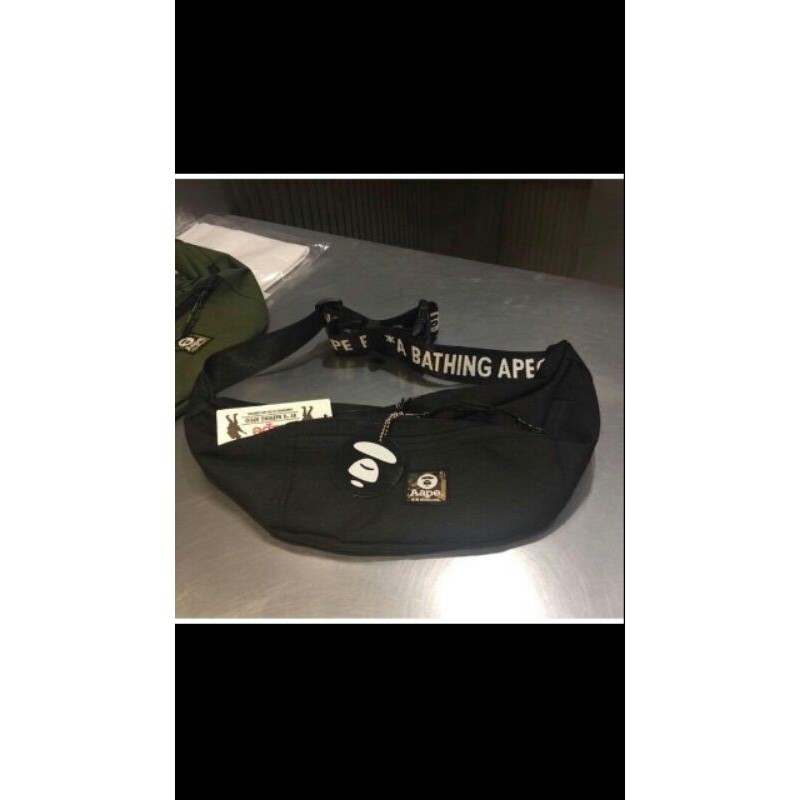 WAISTBAG AAPE BLACK