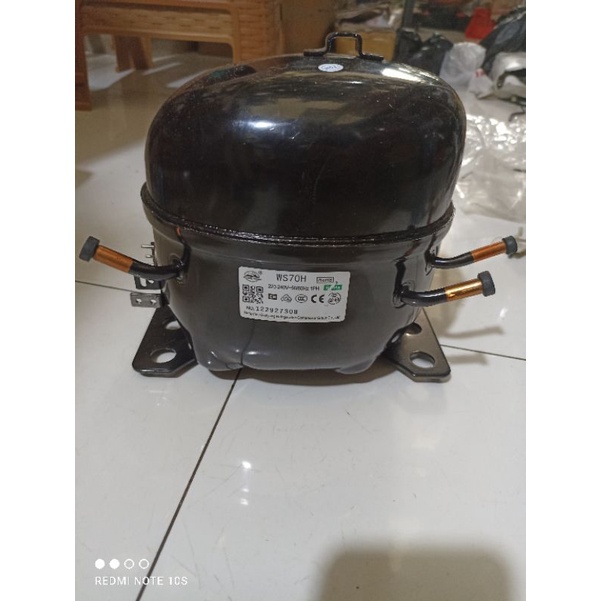 Kompresor kulkas 1/5 untuk 2pintu jumbo