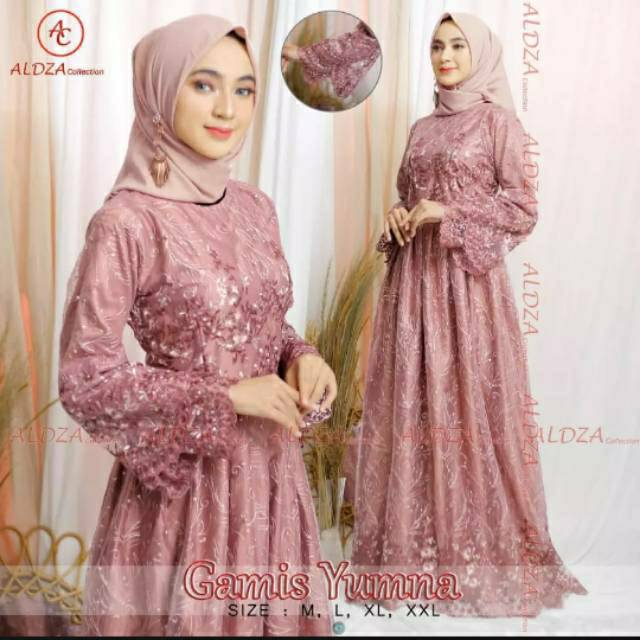 GAMIS / GAMIS MODERN / GAMIS KEBAYA / GAMIS KEBAYA BRUKAT MODERN