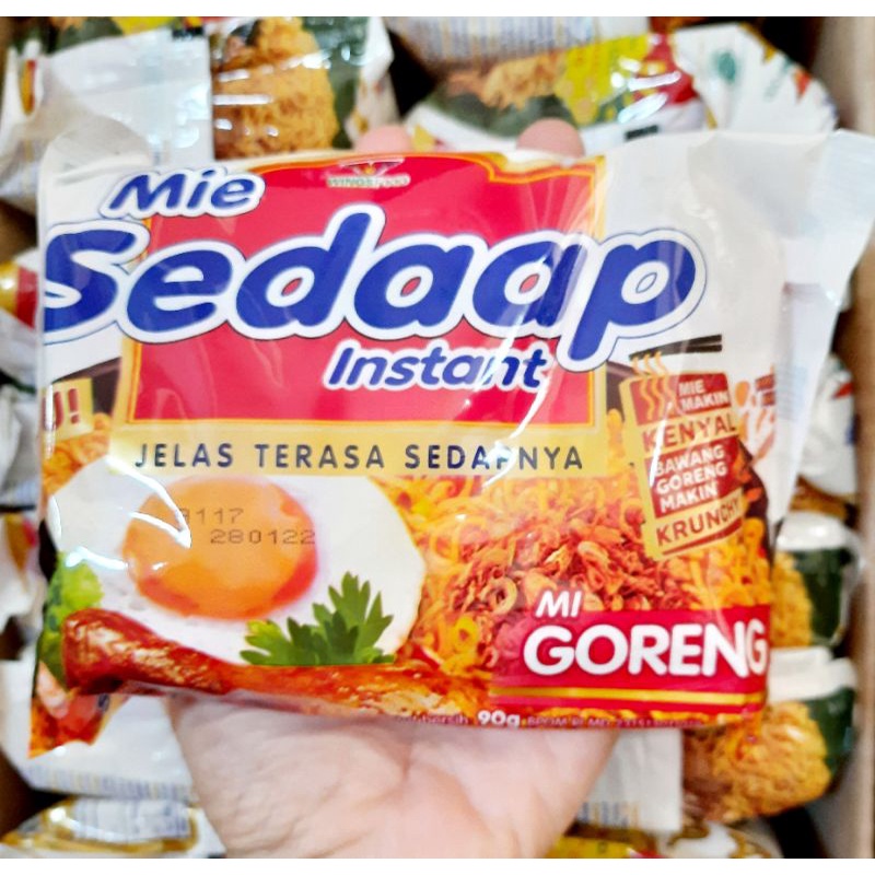 Sedaap mie aneka varian 75gr / Jiwa Pagi Mie Goreng 75gr/ Mie Bon Cabe 70gr