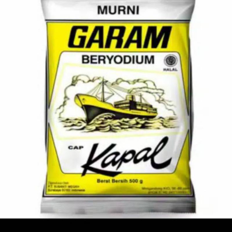 

Garam cap kapal 500gr