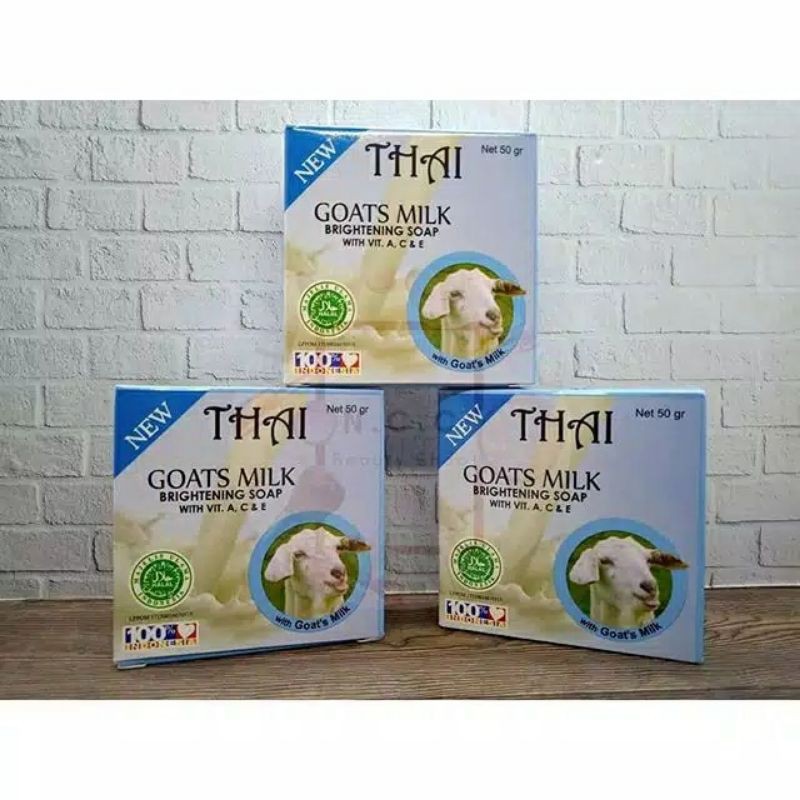 THAI Goats Milk Soap 50gr (Sabun Susu Kambing)