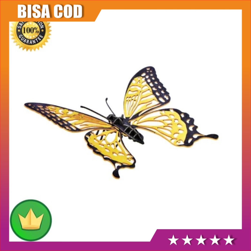 Download Siap Kirim Puzzle 3d Butterfly Limited Shopee Indonesia