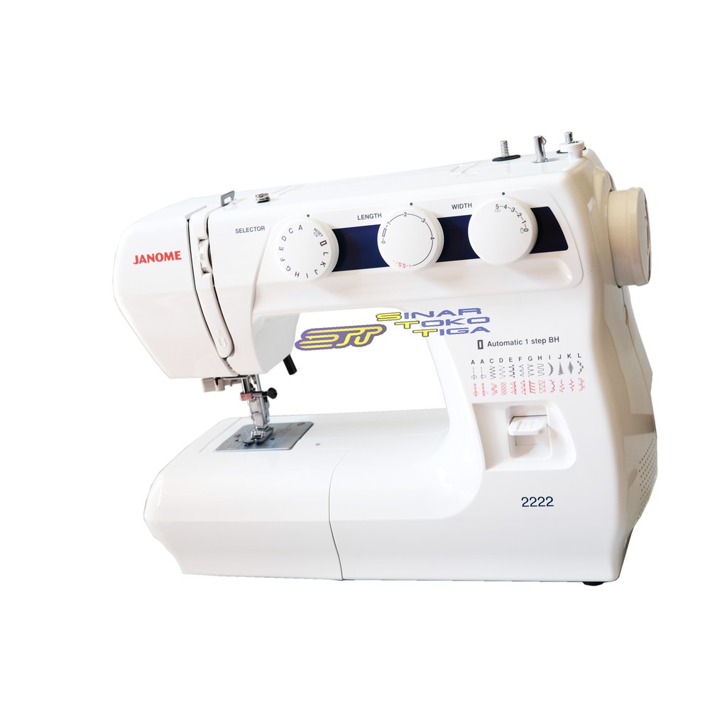 Mesin Jahit Janome 2222 SR Portable Multifungsi 2222SR