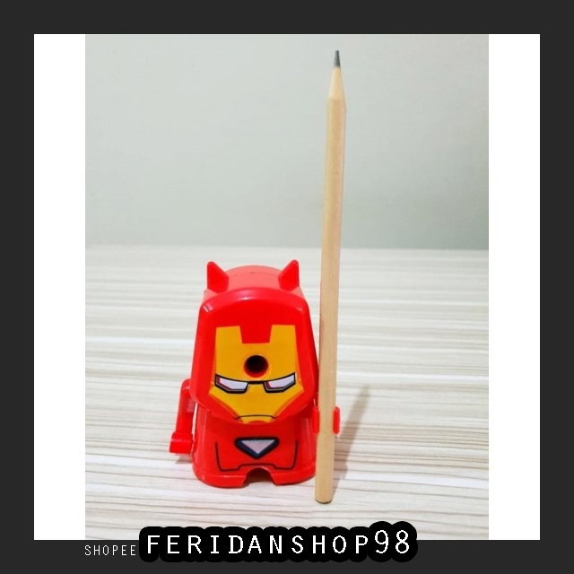 

BT963 SERUTAN IRON MAN BEST - RAUTAN MEJA ASAHAN PUTAR PENSIL KARAKTER SUPER HERO BY FERIDANSHOP98