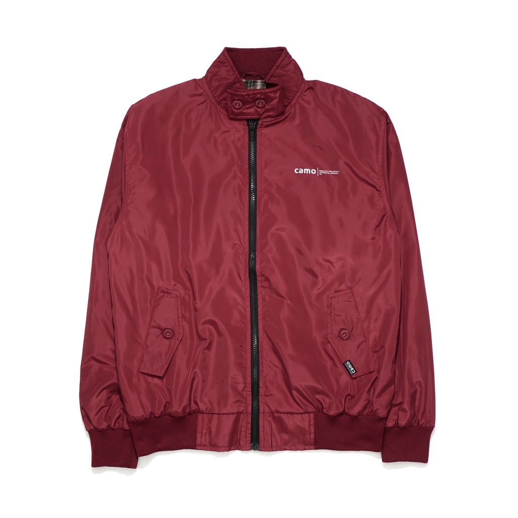 JACKET COACH 7968 MAROON | CAMO WARBROKE