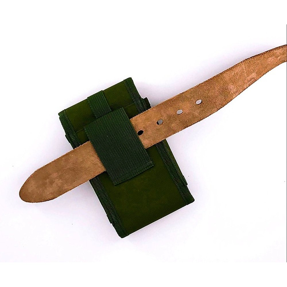 Sarung hp tas pinggang army green hijau sabuk waistbag 5 6 inch import vertical berdiri