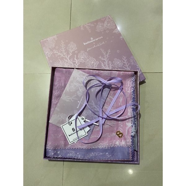 Buttonscarves El Mar Minorca - Pinky Sky