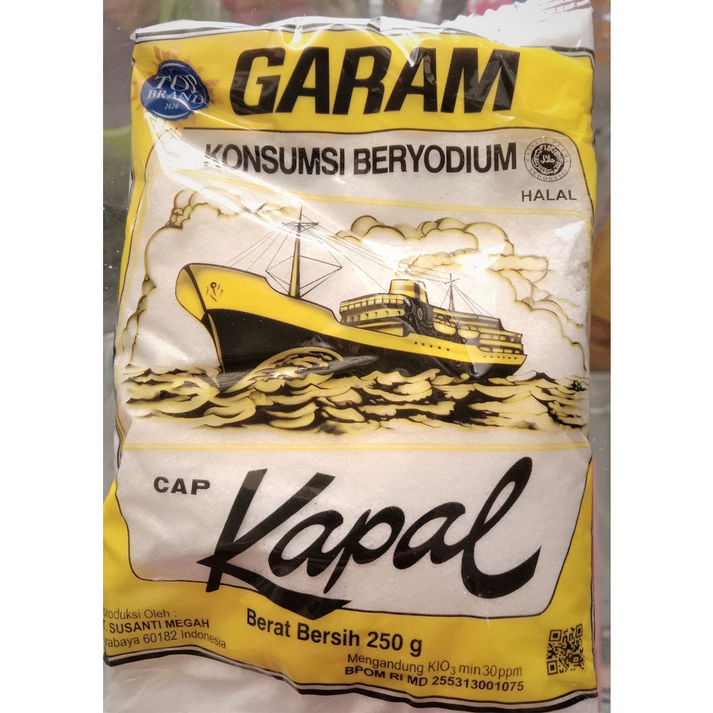 

GARAM CAP KAPAL 250GRAM