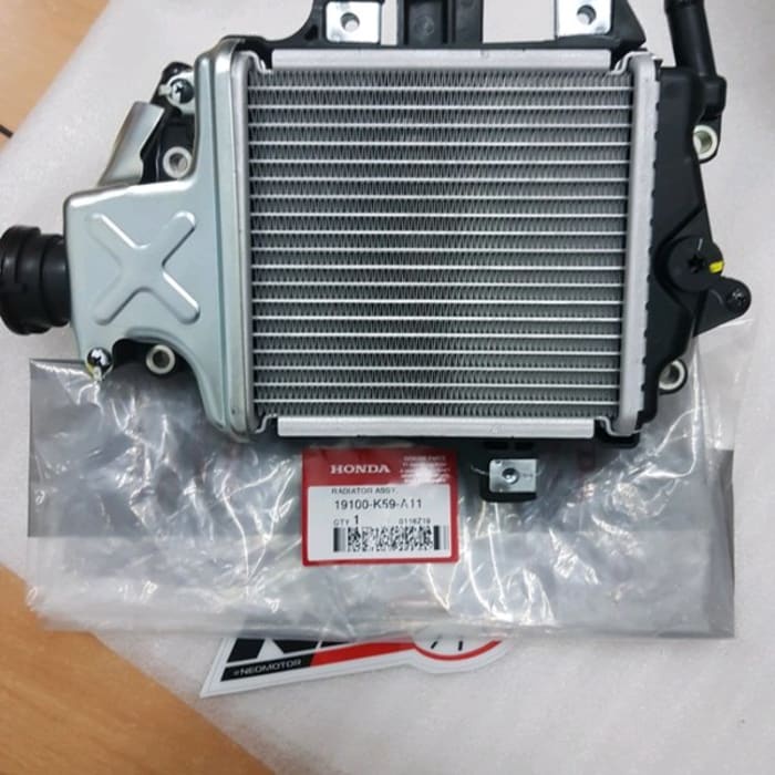 RADIATOR ASSY - VARIO 150 OLD ASLI HONDA 19100K59A11