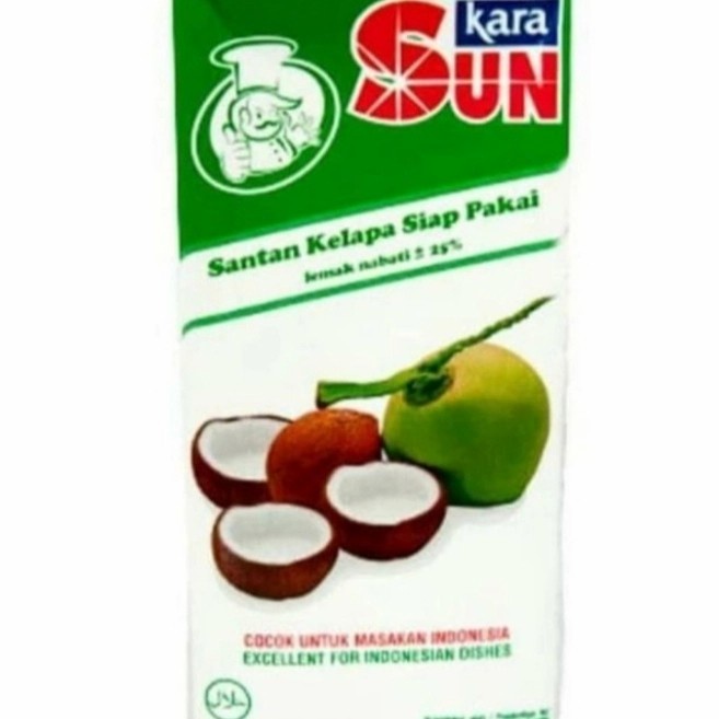 

santan sun kara 1 liter 1000 ml