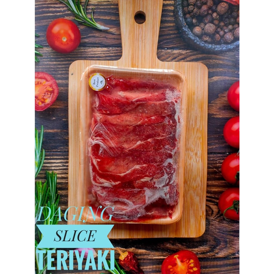 

BEEF SLICE TERIYAKI 500GR