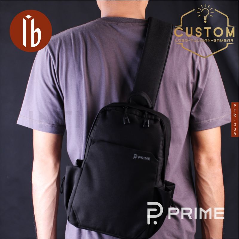 Tas Ransel Pria Simpel Bisa Custom Logo Nama Tulisan Gambar Backpack Cowok Remaja Trendi Satu Gendon