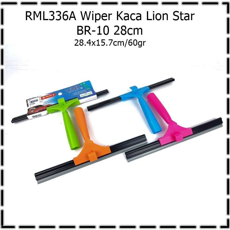 RML336A Wiper Kaca/Pembersih Kaca Lion Star BR-10 28cm