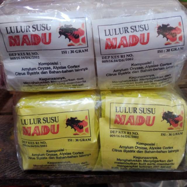 Lulur susu madu isi 16bks