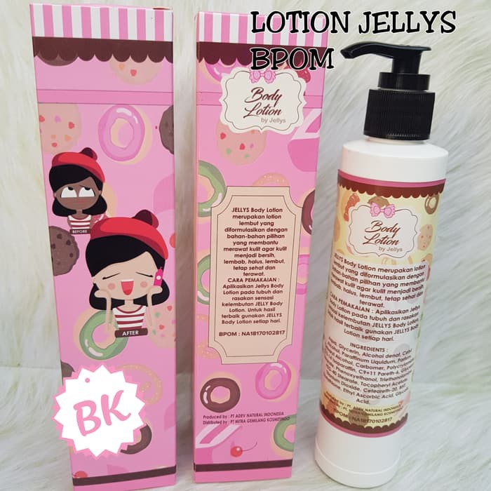 PURE JELLY LOTION BPOM   PURE LOTION BPOM BY JELLYS