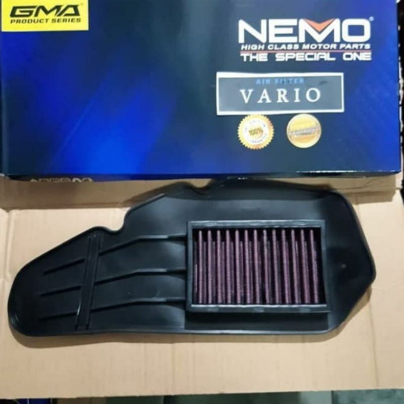 filter udara nemo pcx 150 cbu thailand/ air filter gma all new vario 150 125 led/ saringan udara rac