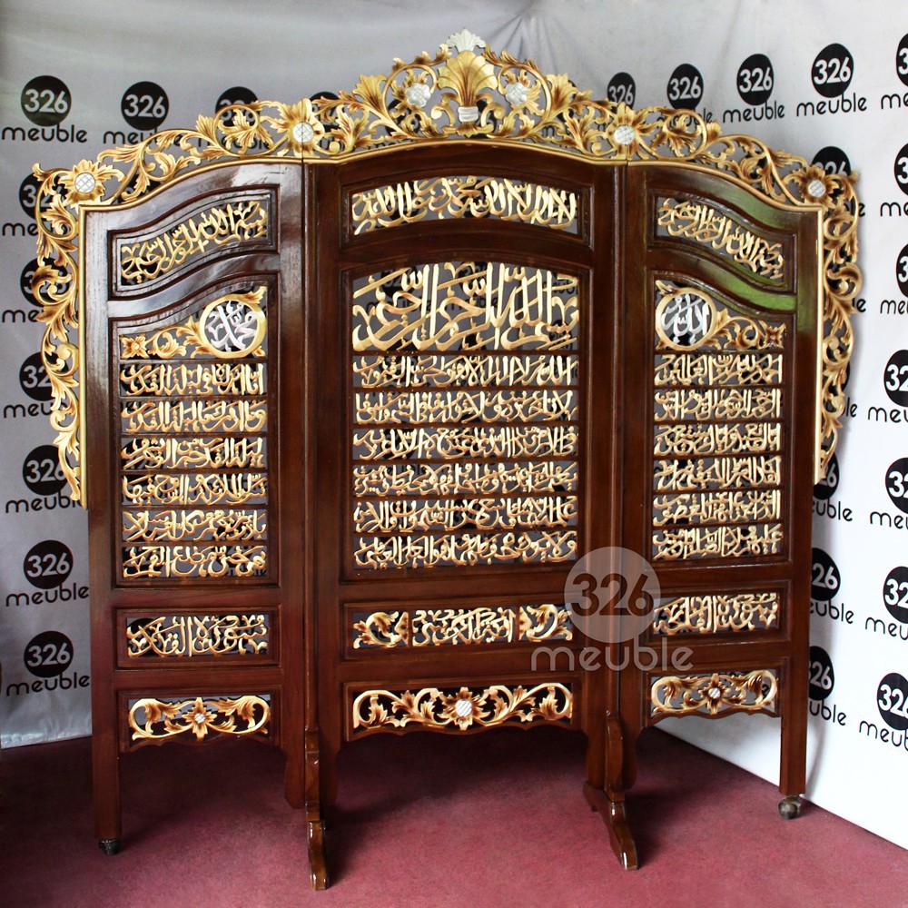 Sketsel Kaligrafi, Sekat Ruangan Kaligrafi, Sekat Ruangan Jati