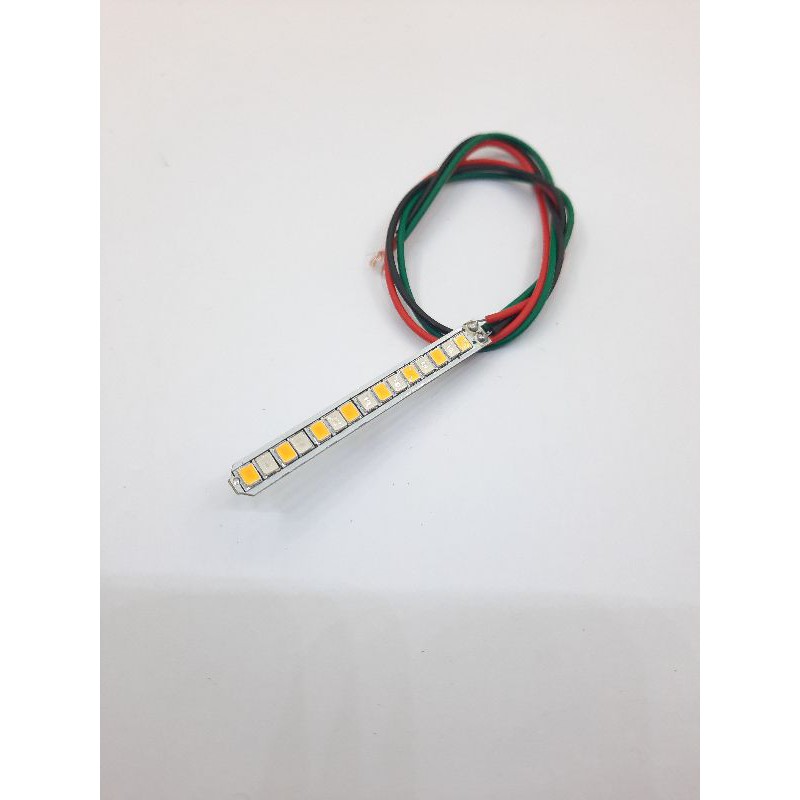 KIT MODULE LED RUNNING 2 MODE BIRU - KUNING 6CM 12V