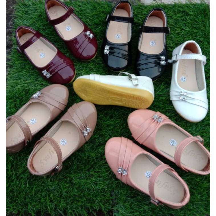 khainuna flats shoes anak kilat strip 2 size 22-25