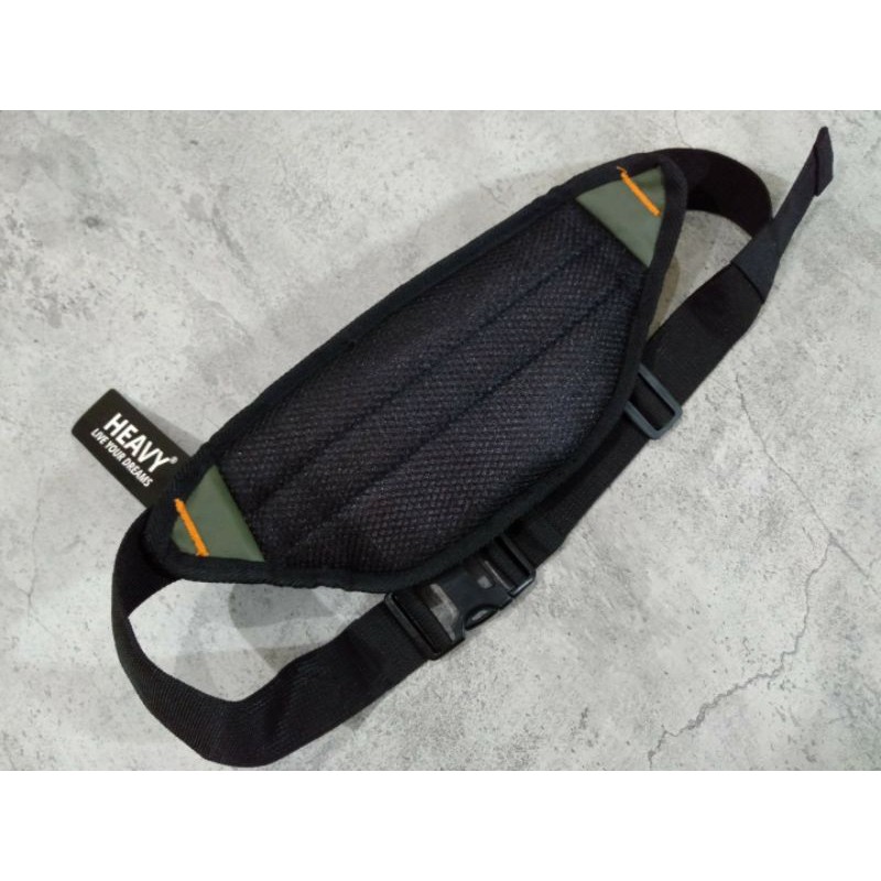 tas pria waistbag. tas selempang waterproof, tas waistbag tahan air . Heavy