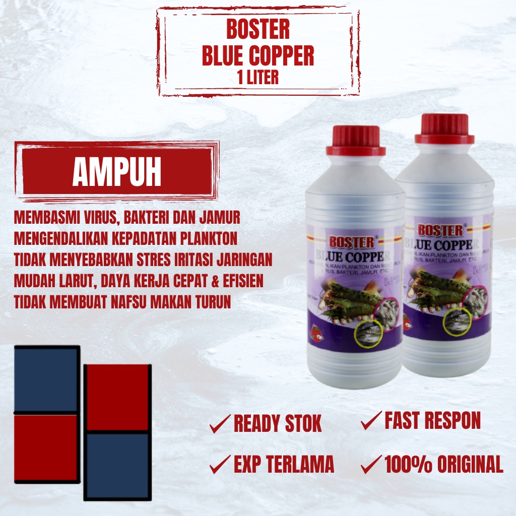 BOSTER BLUE COPPER 1 LITER
