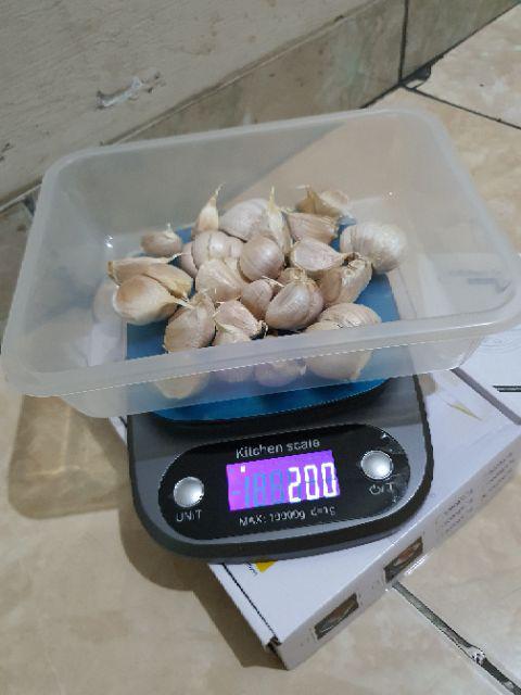 Timbangan Dapur Digital Premium Desain Kitchen Scale 10kg Akurasi 1gr