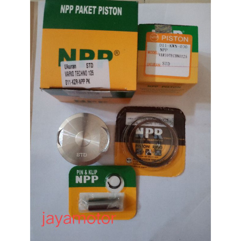 Jual Piston Kit VARIO TECHNO 125 FI INJEKSI NPP STD 50 100 150 200