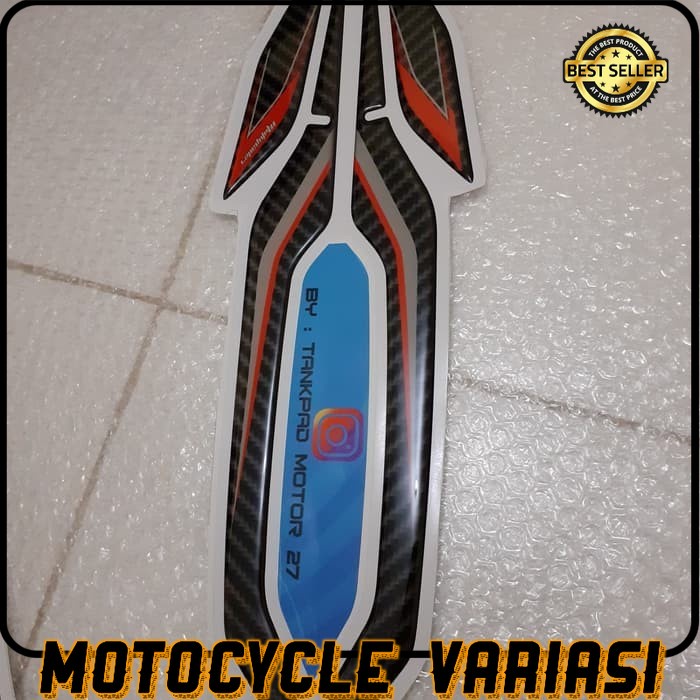 Stiker Behel Honda ADV 150 carbon resin premium