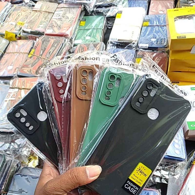 CASE VIVO Y30/Y30 /Y50/Y50 SILIKON CASING MACARON PRO CAMERA PELINDUNG BELAKANG HP+PROTECIN CAMERA