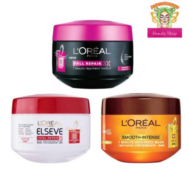 Loreal elseve masker rambut 200ml