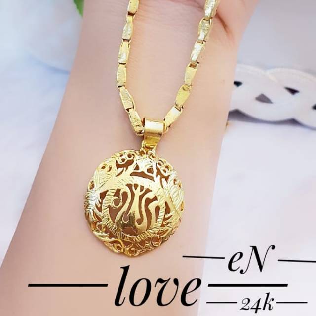 Xuping kalung lapis emas 24k