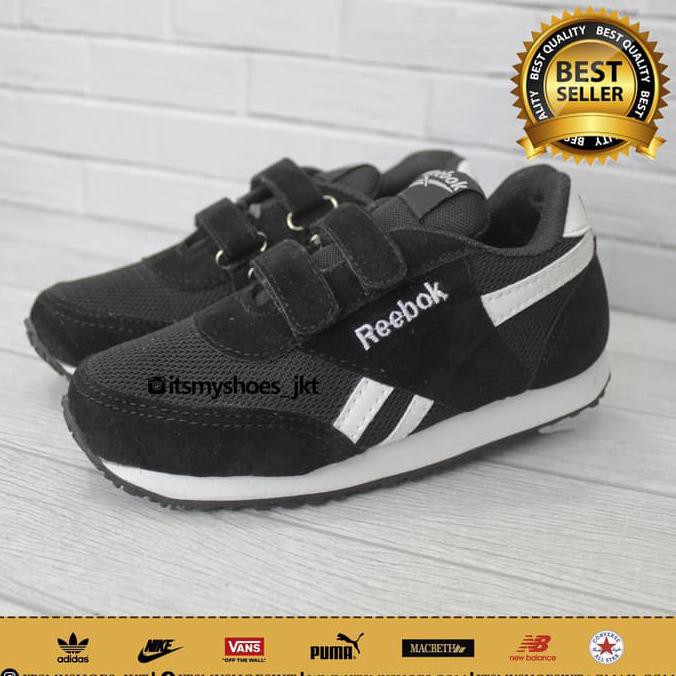 Sepatu reebok anak model perekat-sepatu sekolah anak laki perempuan - 28 DISKON