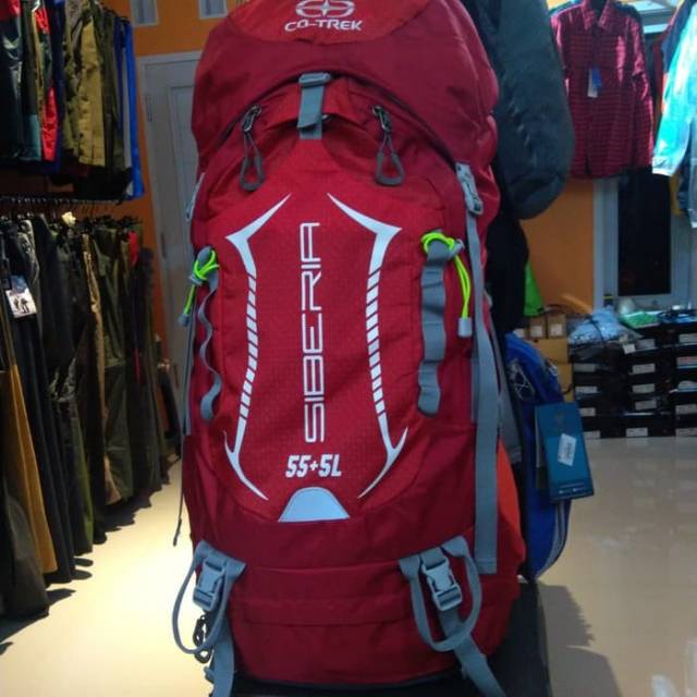 TAS RANSEL GUNUNG/TAS KERIL/TAS CARRIER COTREK SIBERIA ORI