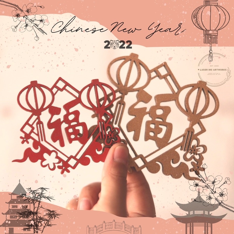 Tag hampers imlek| Chinese new year| CNY 2022| Gantungan CNY| Gantungan imlek 2022