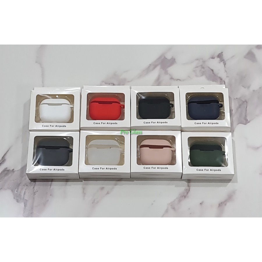 Silicone Case for Airpods 3 Airpod Premium Soft TPU with Metal Hook