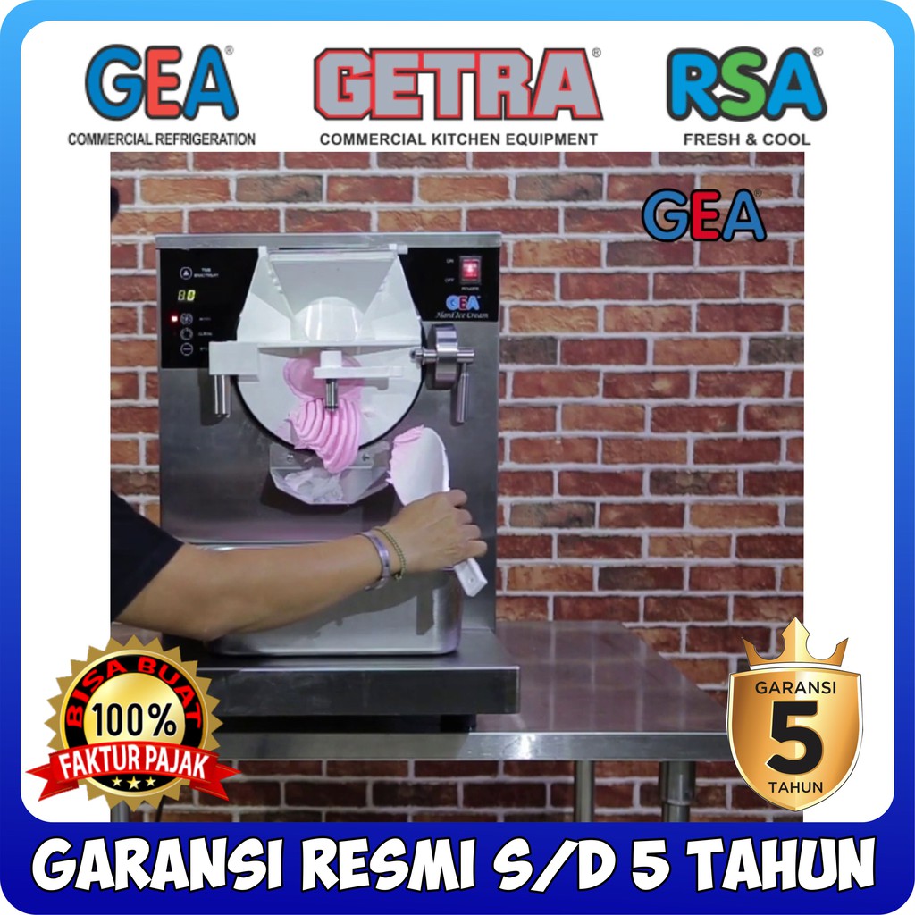 HARD ICE CREAM MACHINE GEA BTY-7120 MESIN PEMBUAT ES KRIM