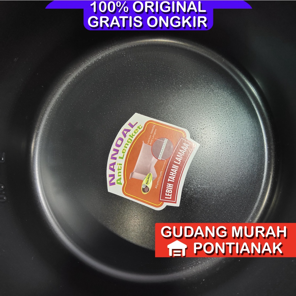 Ricecooker Miyako MCM 18 BH 18bh magicom mejikom anti lengket panci tahan / anti gores berlian hitam