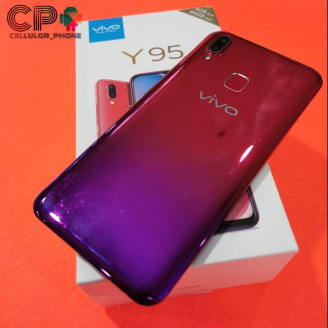 Vivo Y95 4 64 Resmi Second Bekas Shopee Indonesia