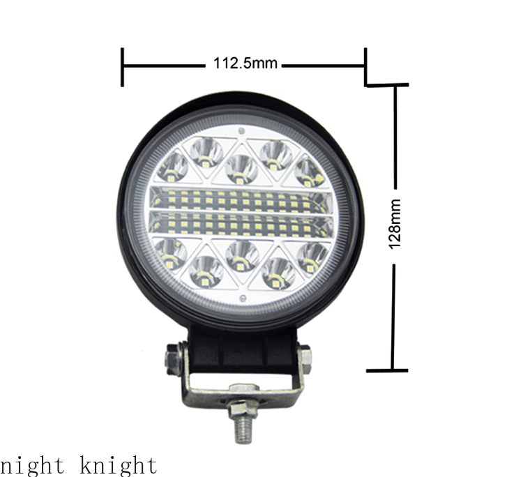 2 Pcs Desain Baru 102W Lampu Kerja LED untuk Traktor ATV SUV DC 12V / 24V 34 Lampu LED Aksesoris Offroad Auto Lampu LED untuk Jeep